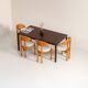 Rosewood dining table by Inger Klingenberg for Fristho