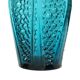 Vintage Blue Design Bubble Vase Stolle Nieman 1970s
