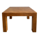 Table basse en loupe de peuplier