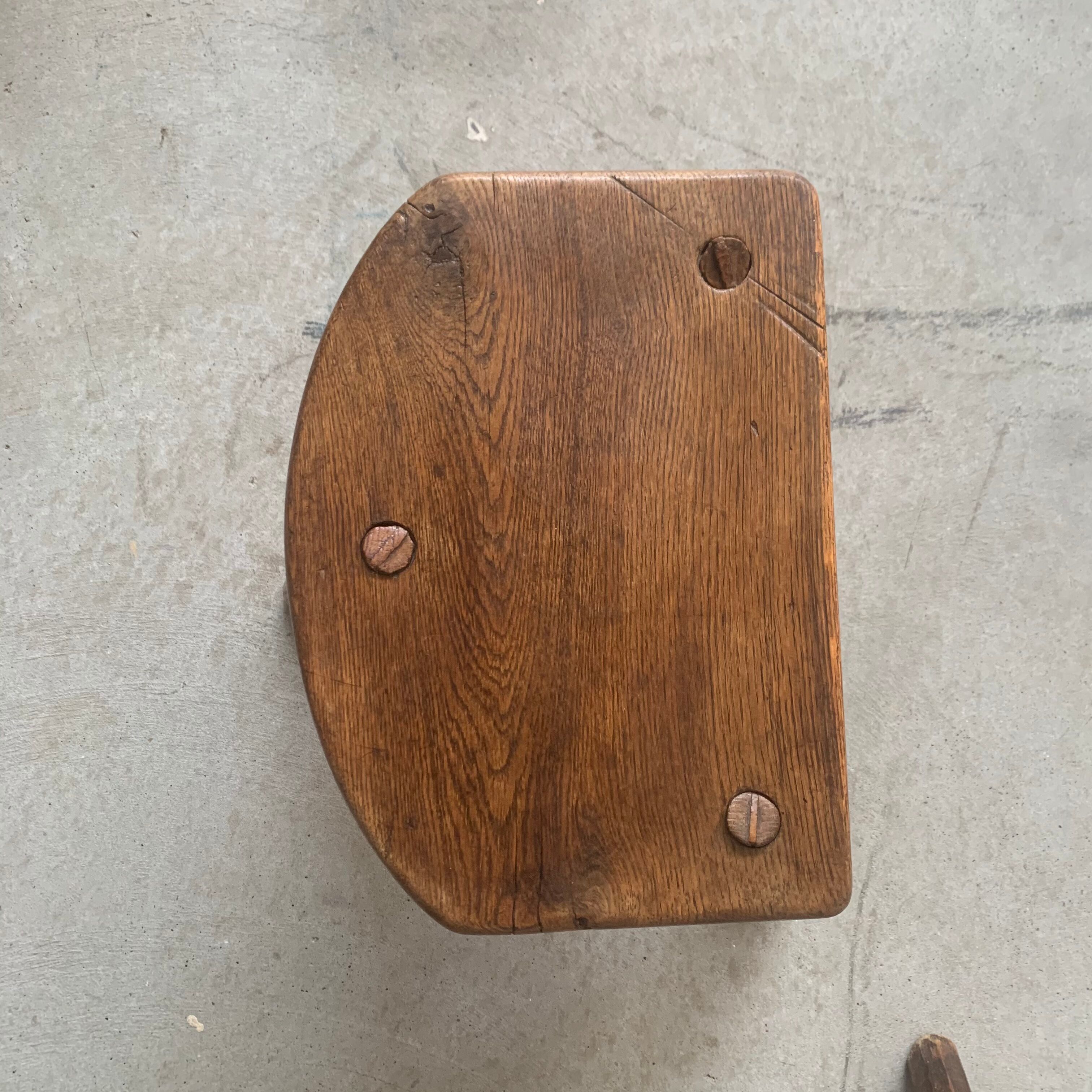 Pair of tripod stools