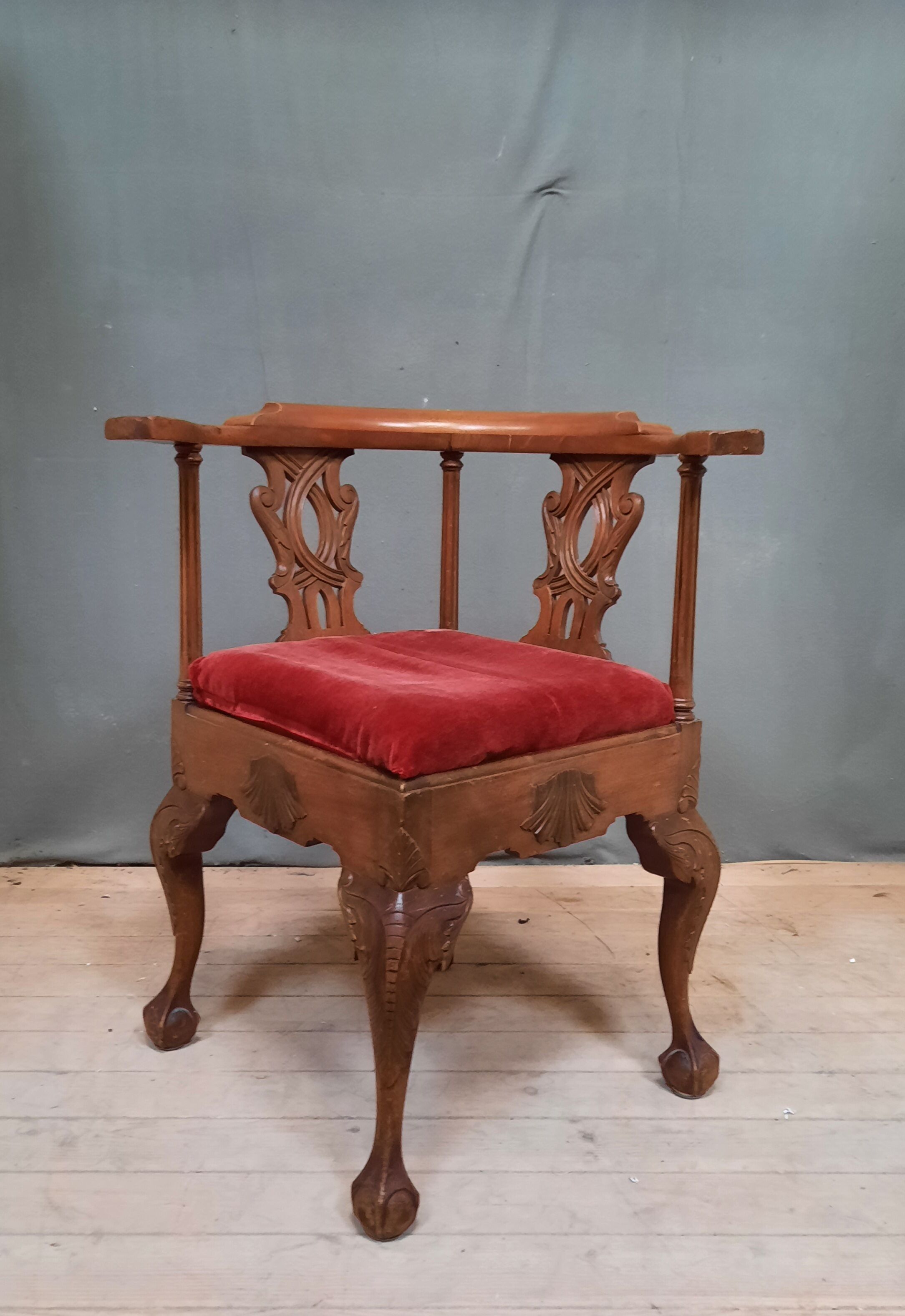 Fauteuil de coin de style anglais