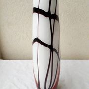 Multicoloured glass vase