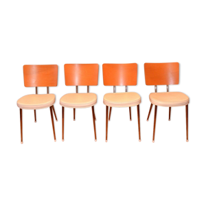 Ensemble de 4 chaises Lundi Ravioli par Philippe starck pour xO