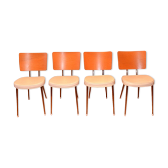 Set of 4 chairs Monday ravioli by Philippe Starck for xO