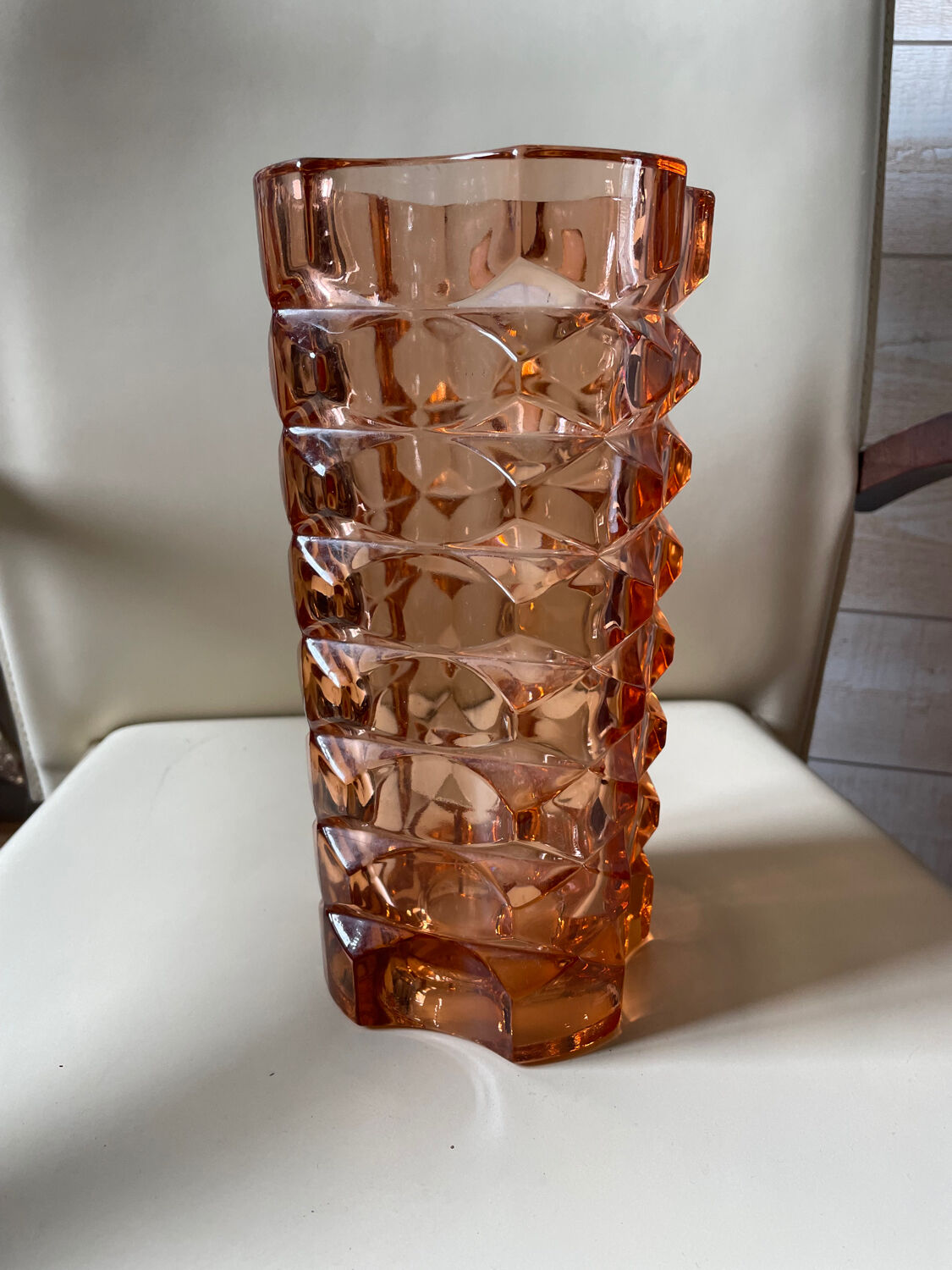Vase design Windsor rosaline par Luminarc