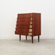 Commode en teck, design danois, années 60, production: Danemark