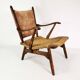 Art Deco armchair, designed by De Ster Gelderland, Netherlands, 1950s.