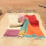 Handmade pure wool Moroccan rug 2.5x1.5 m