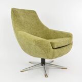 Swivel shell armchairgreen Khaki