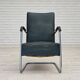 1950s, Scandinavian armchair in Bauhaus style, original condition.