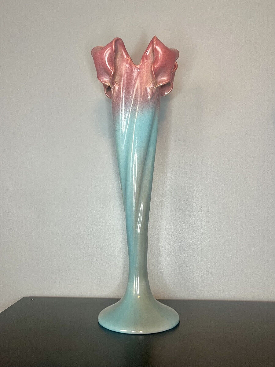 Pair of large Art Nouveau vases