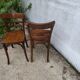 Paire de chaises de bistrot