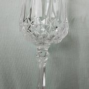 6 verres à pied en cristal
