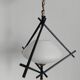 Arlus cage chandelier 60's