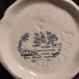 BELLE CAFETIERE /THEIERE BLEU /BLANC/SARREGUEMINES /DERBY France /JUG