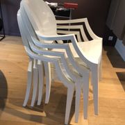 4 Kartell Louis Ghost chairs