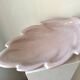 Large leaf-shaped stoneware bowl by Gunnar Nylund for Rörstrand, Sweden 1960s