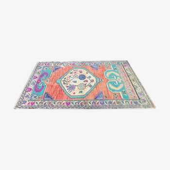 Tapis vintage turc oushak 150x87 cm