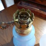 Electric opaline lamp