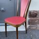 4 chairs Art Deco 1950