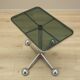 Coffee table on wheels, Italian design, 1970s, manufacturer: Allegri