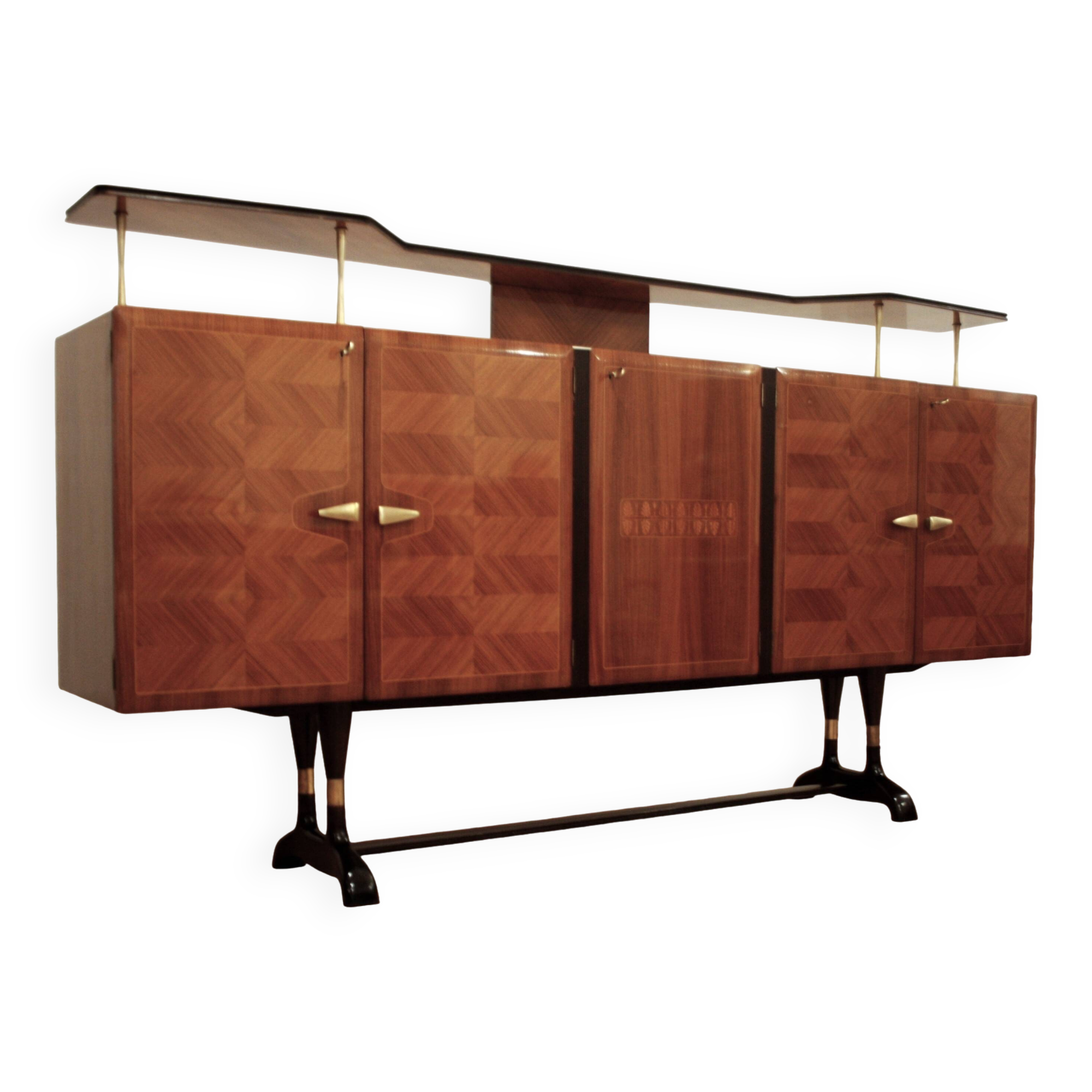 Buffet moderne du milieu du siècle, Italie, années 1950