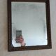 Vintage wooden mirror
