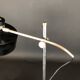 Lampe de table en métal italien vintage et nickelé des années 50