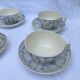Set of 6 Copenhagen coffee cups Boch Frères