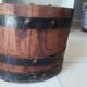 Old oak and wrought iron pot 1900/1920