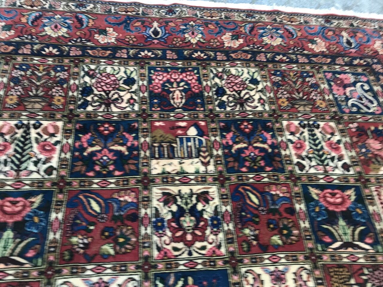 Tapis persan Bakhtiar tchaharshotor 200x300 cm