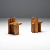 Sesc stools by lina bo bardi for sesc pompeia, brazil, 1970s