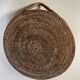 XXL woven rattan tray diameter 46 cm