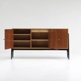 three door sideboard by Alfred Hendrickx designed in 1958 for Belform