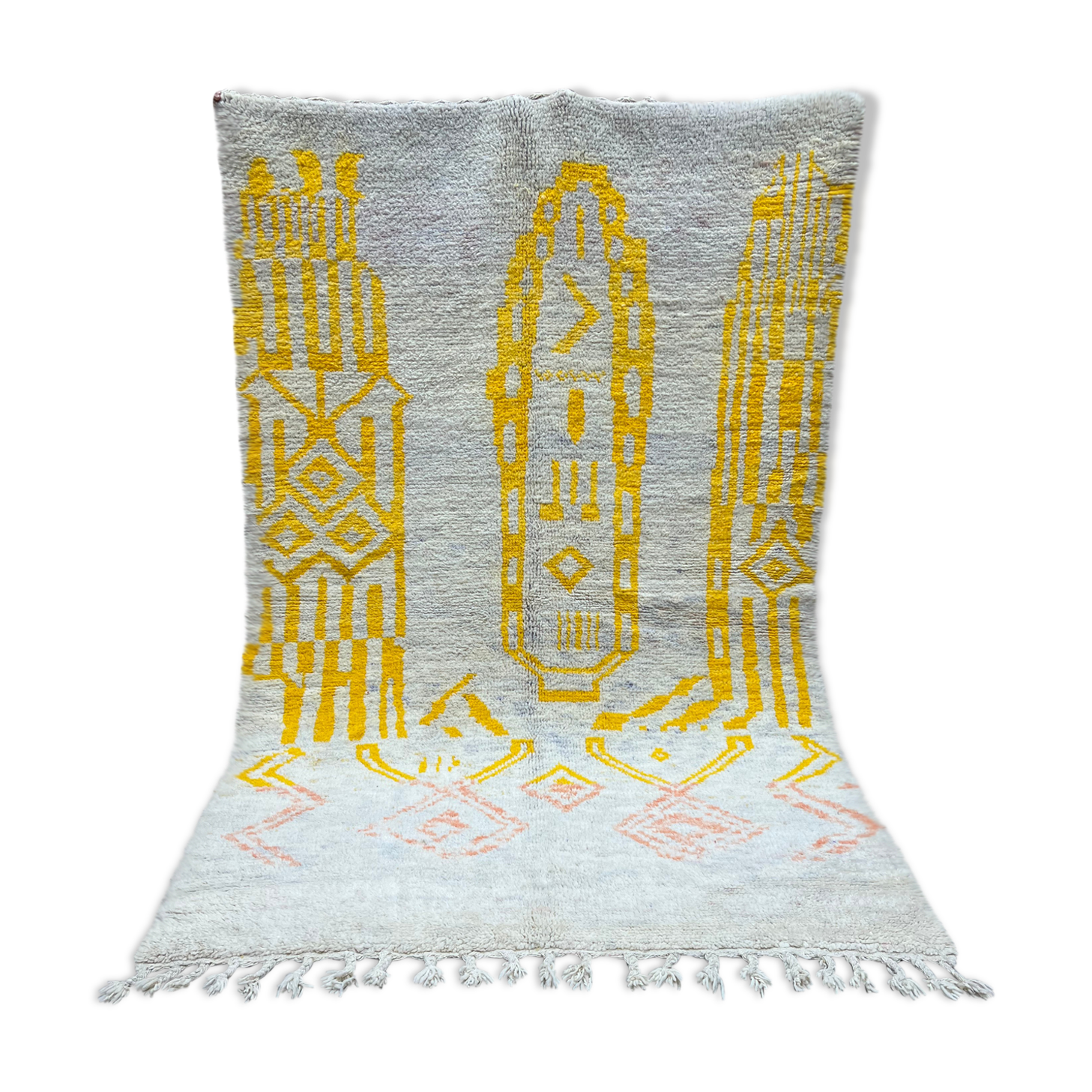 Berber abstract art carpet