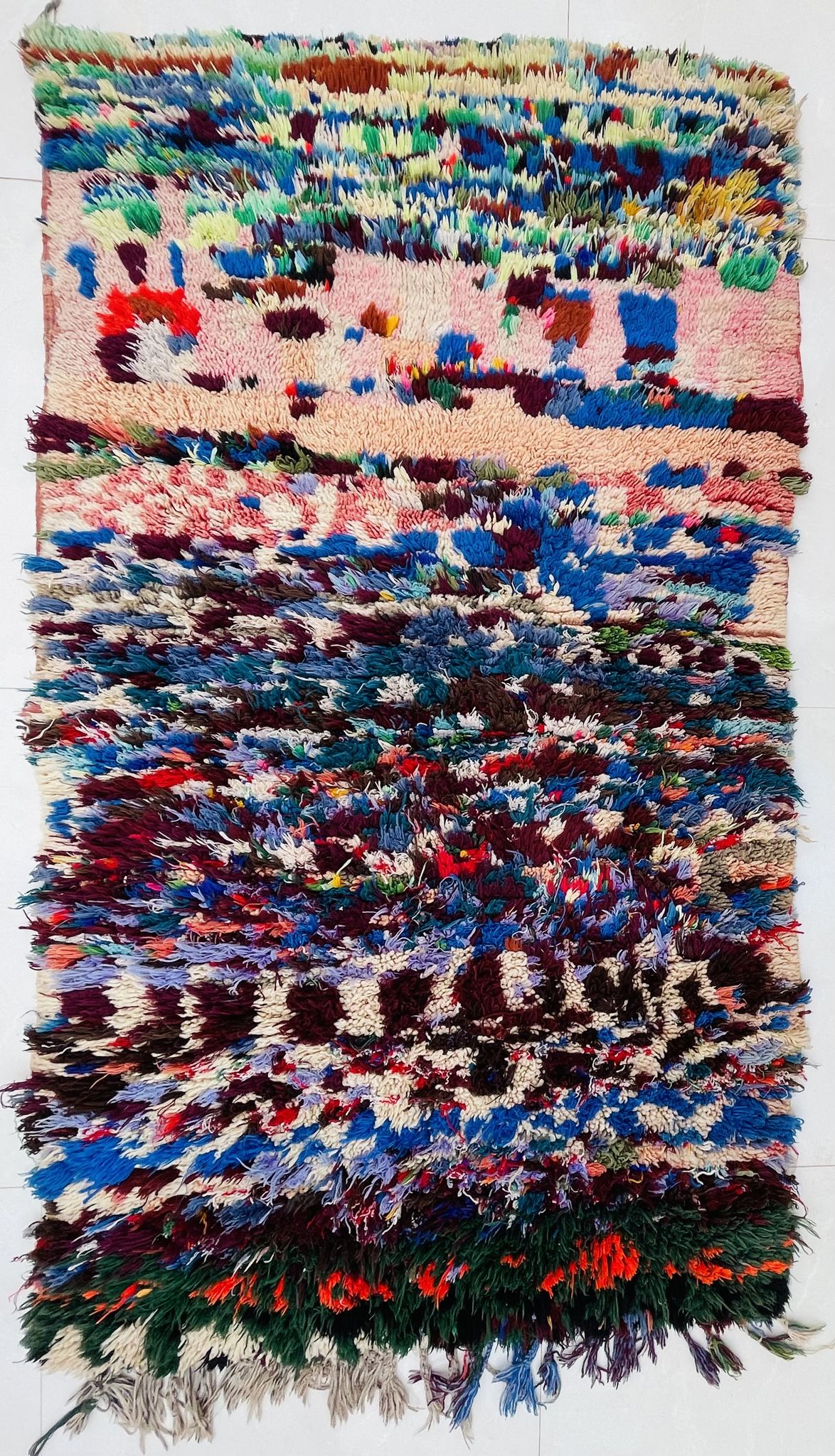 Tapis Boucherouite