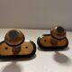 Pair of Wooden Coat Hooks