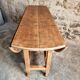Vintage French drop-leaf table – Oval dining table, circa 1930–1950
