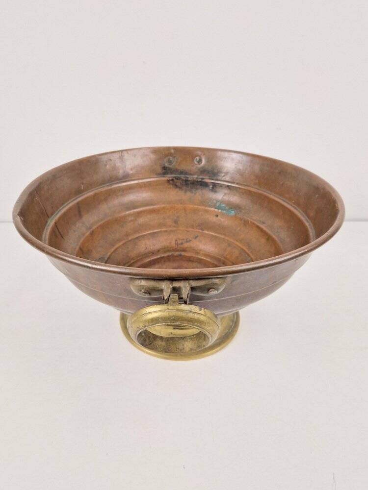 Vintage Copper and Brass Champagne Cooler, France, 1950s