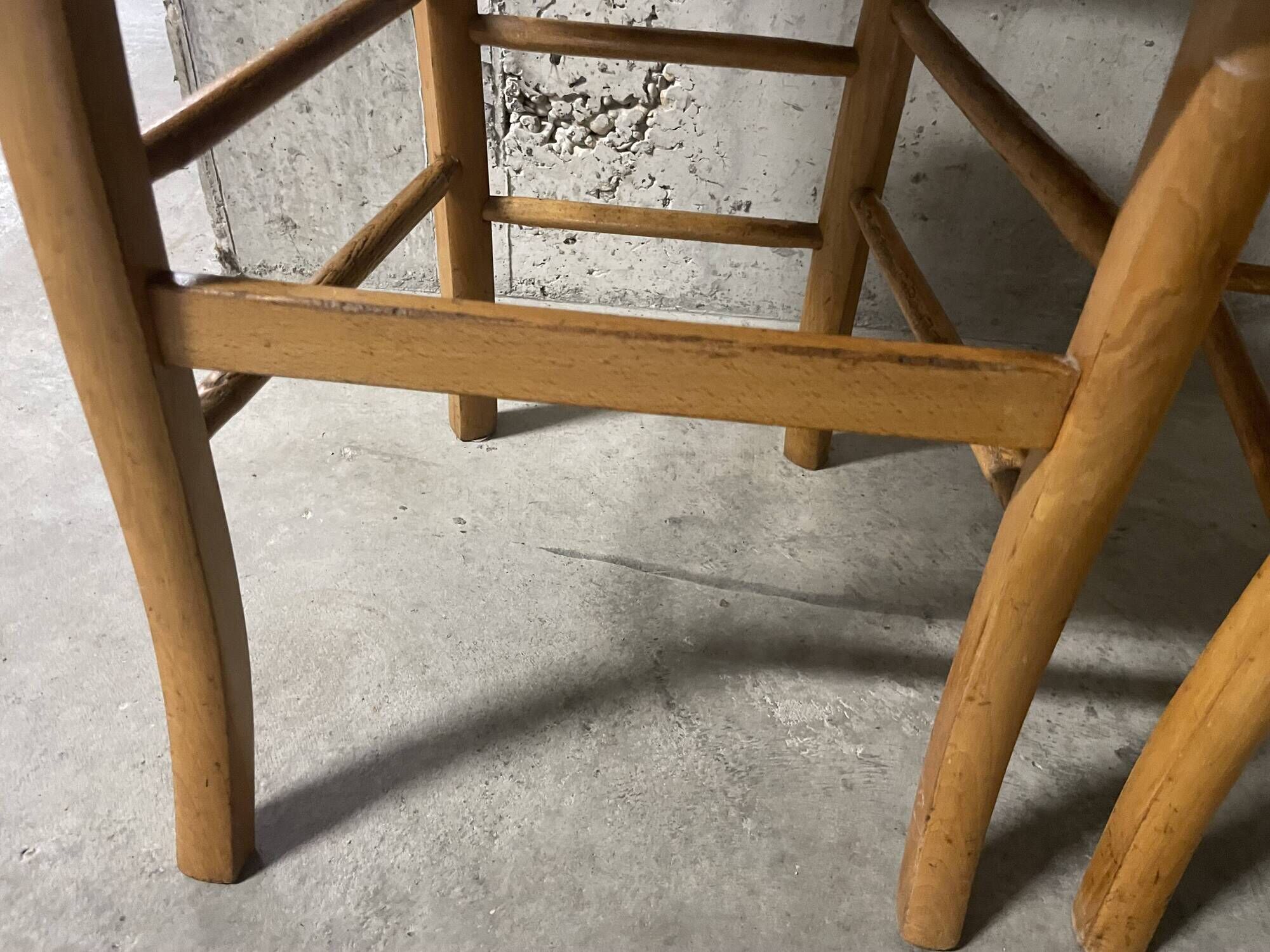 Pair of 1960s bistro chairs