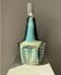 Einar Johansen Danish star-shaped ceramic table lamp by Einar Johansen for Søholm, 1960s