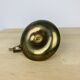 Vintage brass cellar rat candle holder