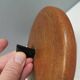 Wooden pipe holder with space to store tobacco in the middle Denmark 1960s