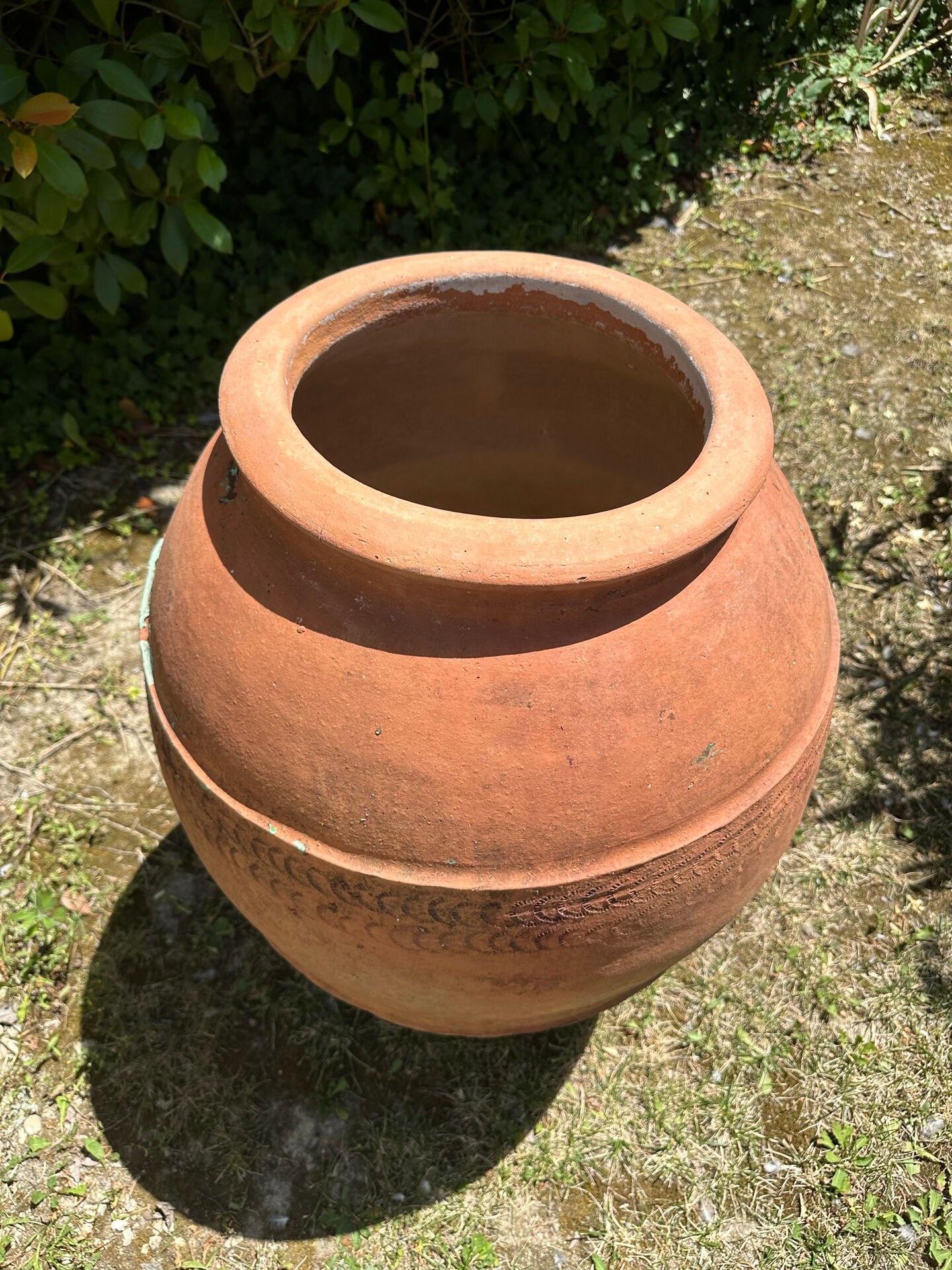 Jarre poterie en terre cuite 19ème