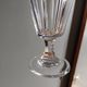 2 WINE GLASSES IN CUT BACCARAT CRYSTAL, 19TH CENTURY PERIOD CIRCA 1850 - 11.4CM