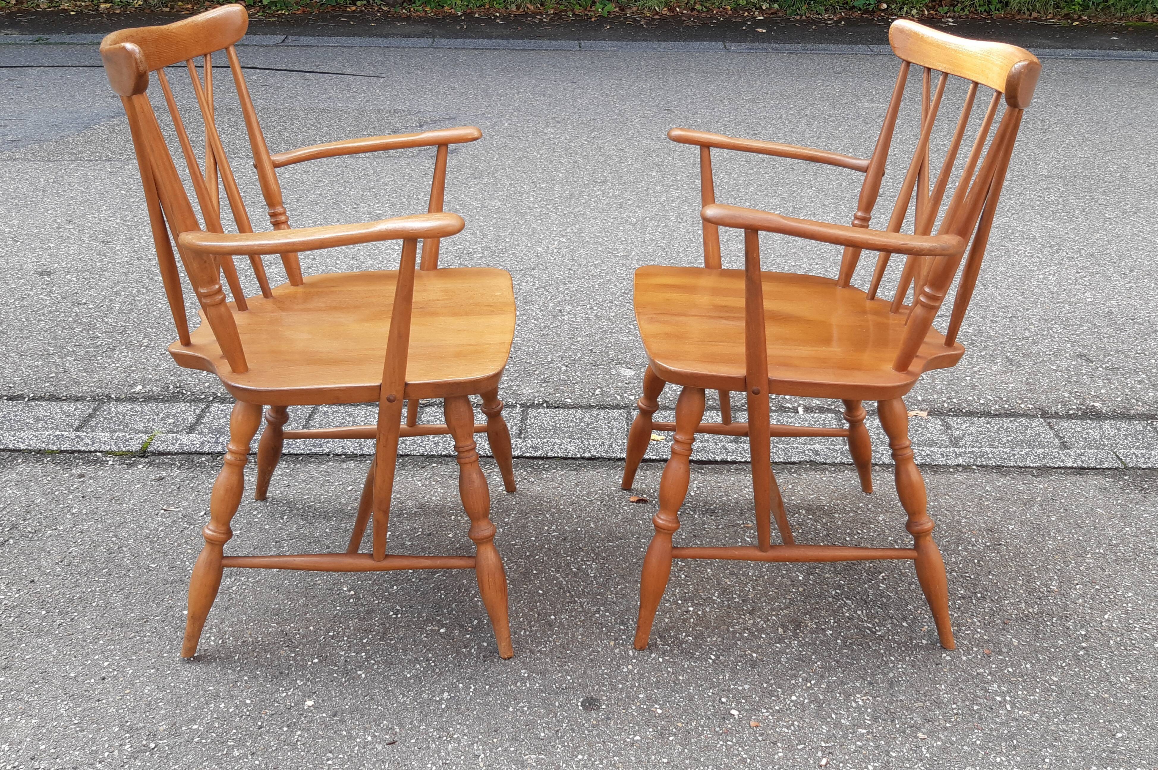 Windsor armchairs