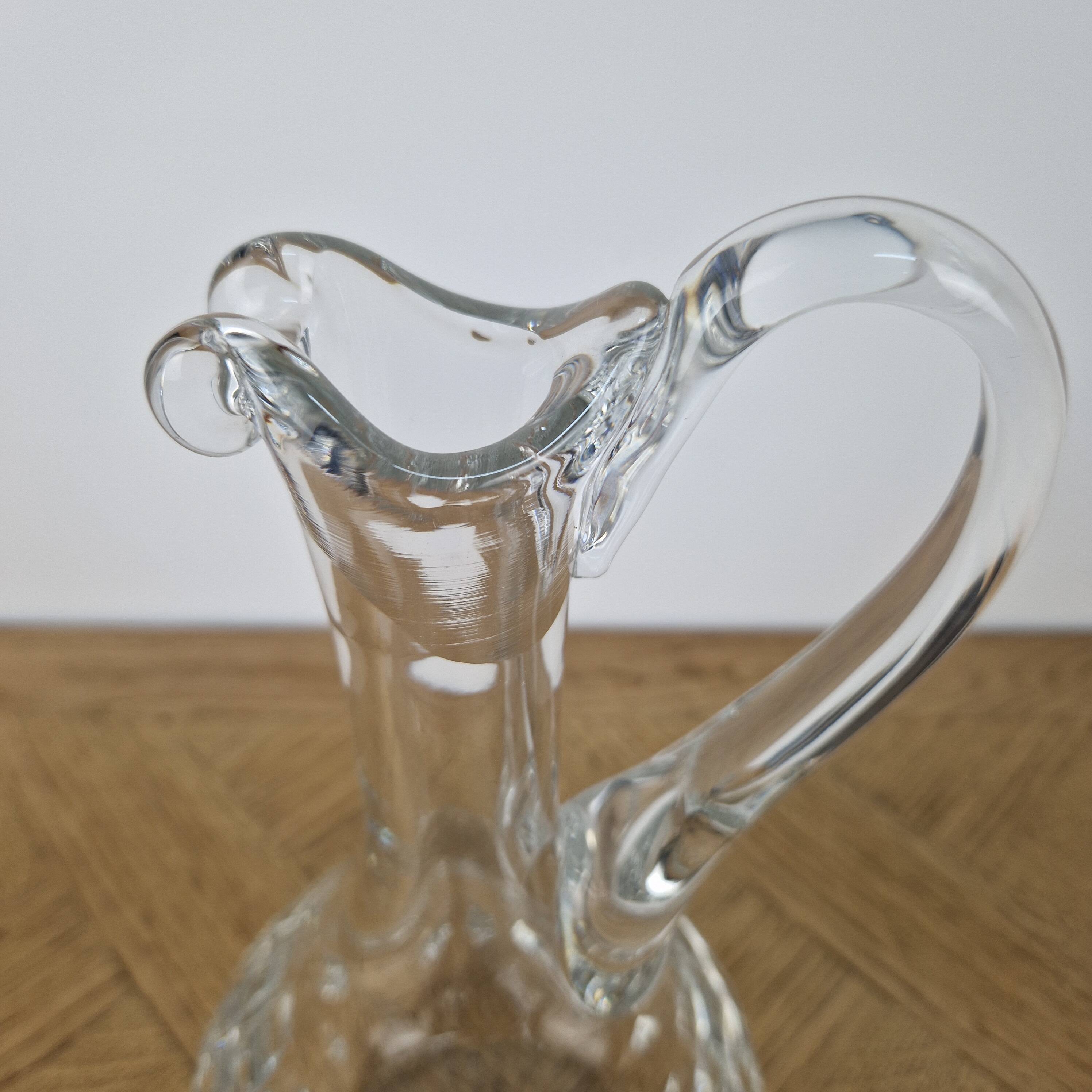 Vintage crystal jug