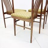 Set of four design dining chairs, 1970