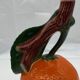 Beautiful Vintage Ceramic Orange-Shaped Carafe