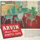 Table formica et chaises par American Fixture, 1950